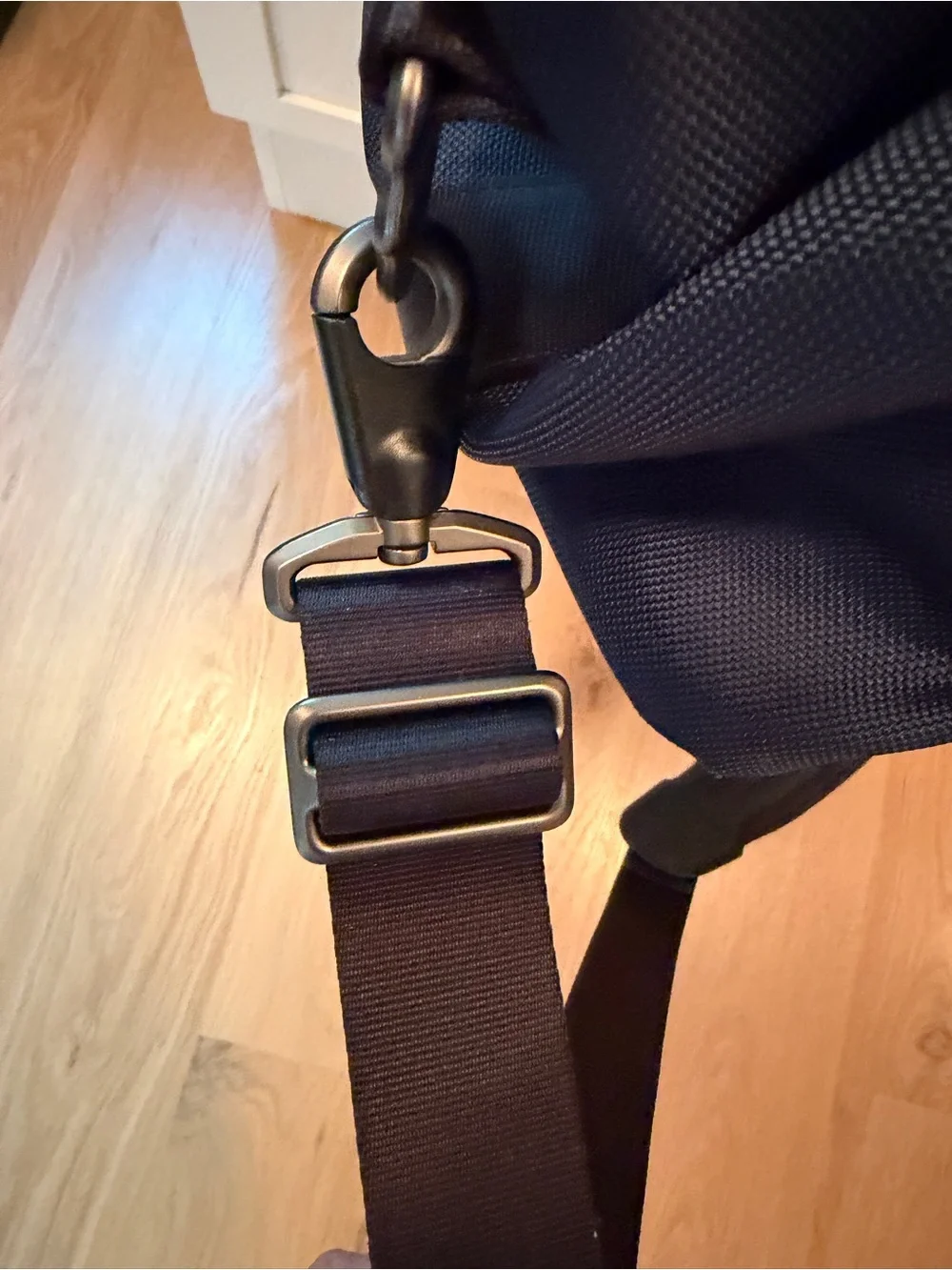 Tumi Navy and Charcoal Travel Duffel